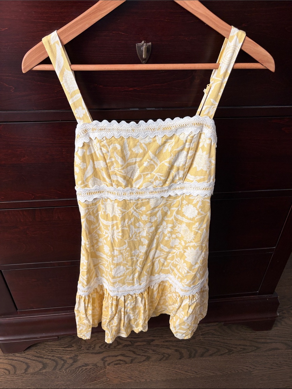 Francesca's Yellow Dress